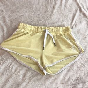 Yellow shorts